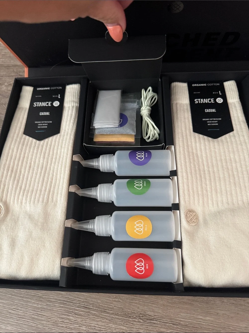 Rare ⭐️ Stance icon tie dye box set  - limited edition